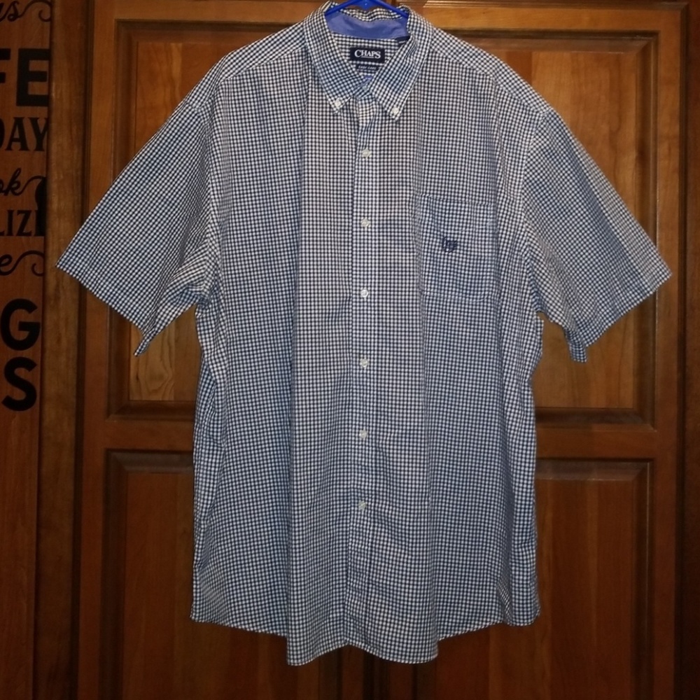 Mens gently used Chaps shirt 3XLT